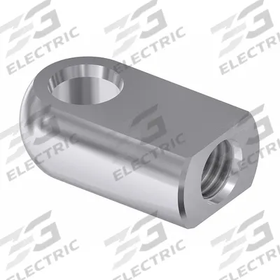 BANSBACH EASYLIFT Hinge Eye End Fitting: Stainless Steel - Gas Spring End Fittings