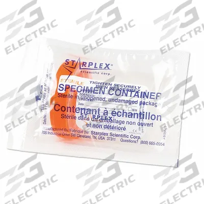 MEDEGEN MEDICAL PRODUCTS Specimen Container: 4 fl oz Capacity - oz, 120 mL Capacity - mL - Sterile Medical Specimen Containers