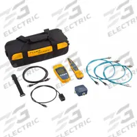 FLUKE NETWORKS Cable Network Tester: MicroScanner, Industrial Network Pro Kit with IntelliTone Probe (MPN MS-POE-IE-KIT). Key specifications — Manufacturer Part Number: MS-POE-IE-KIT; Alert Type: Digital Display; Compatible Cable Type: Twisted Pair; Data Safe Monitor: Yes; Display Screen Type: LCD with Backlight; Includes: Duffle Bag Carrying Case; Product Type: Cable Network Tester; Calibration Certificate: Not Included.