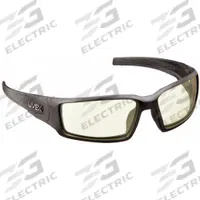 UVEX BY PIP Safety Glasses: Amber Lens, Full-Frame, HydroShield® Anti-Fog, Black Frame (MPN S2942HS). Key specifications — Brand: UVEX BY PIP; Frame Color: Black; Lens Color: Amber.
