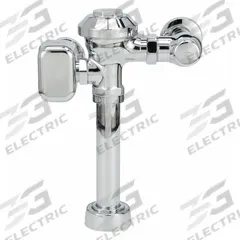 ZURN Automatic Flush Valve: ZEM, 1.6 gpf Gallons per Flush, Hardwired, 11 1/2 in Rough-In, Exposed (MPN ZEMS6000-WS1.0004). Key specifications — Spud Location: Top; Brand: ZURN.