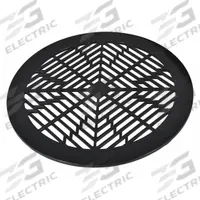 Side Guard: For Use With 4XLE2, Inlet, Polycarbonate, 5/16 in Wire Spacing, 12 in Outside Dia (MPN CPB25001001G). Key specifications — Manufacturer Part Number: CPB25001001G; Compatible with Grainger Part Number: 4XLE2; Brand: DAYTON; Guard Type: Inlet; Includes Mounting Hardware: No; Standards: OSHA; Material: Polycarbonate; For Use With: 4XLE2.