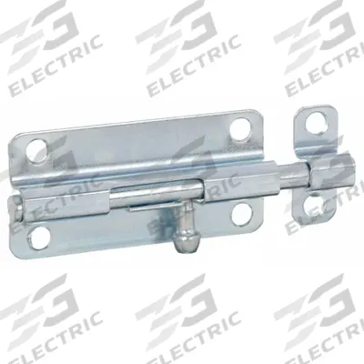 APPROVED VENDOR Door Bolt: Barrel Bolt, Zinc, 1/2 in Ht, 1 1/2 in Wd - Door Bolts