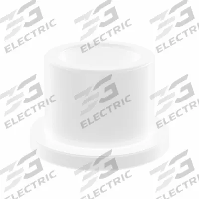 OILITE Flanged Sleeve Bearing: Acetal, 5/8 in Bore, 7/8 in OD, 3/4 in Overall Lg - Wet-Environment Plastic Flanged Sleeve Bearings