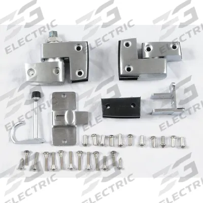 ASI GLOBAL Slide Latch: Aluminum, Brushed, 3 1/4 in Overall Ht - Door Latch, Keepers & Stops for Bathroom Partitions