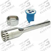 ZURN Vacuum Breaker Outlet Tube: Urinals, Brass, Chrome Nut/Duckbill/Vacuum Breaker Tube (MPN P6003-A-AA-CP). Key specifications — Includes: Chrome Nut; Product Type: Vacuum Breaker Outlet Tube; Brand: ZURN; Compatible Series: AquaVantage®.