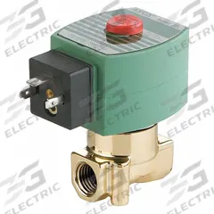 REDHAT Solenoid Valve: 2-Way, Normally Closed, 1/4 in Pipe Size, 110V AC/120V AC, High Flow, DIN (MPN SC8262H202E). Key specifications — Pipe Size: 1/4 in; Voltage: 120V AC; Brand: REDHAT; Coil Enclosure: Without Junction Box.