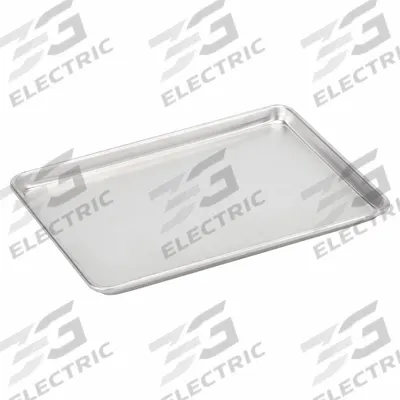 CHICAGO METALLIC Sheet Pan: Sheet Pan Pan, One Half Sheet Pan Size, Aluminum, Uncoated - Sheet Pans