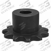 TRITAN Roller Chain Sprocket: One-Sided Hub, For Single Strands, 25, 11 Teeth, 0.887 in Pitch Dia (MPN 25B11H X 1/4 MPB). Key specifications — Brand: TRITAN.