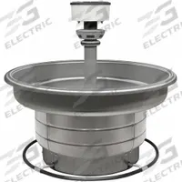 BRADLEY Wash Fountain: Silver, Stainless Steel, Circular, 36 in Overall Wd, Off-Line Vent Drain (MPN S93-532). Key specifications — Bowl Shape: Circular; Drain Type: Off-Line Vent; Color: Silver; Brand: BRADLEY; Series: Stainless Steel Classic; Sink Material: Stainless Steel; ADA Compliant: Not ADA Compliant.