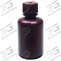 APPROVED VENDOR Reagent Bottle: HDPE, 2 fl oz, 60 mL, Amber, 20-415 mm Screw Closure Size, Unlined (MPN 33425). Key specifications — Body Color: Amber; Closure Attached: Attached; Brand: APPROVED VENDOR; Pre-Cleaned: None; Closure Included: Yes.