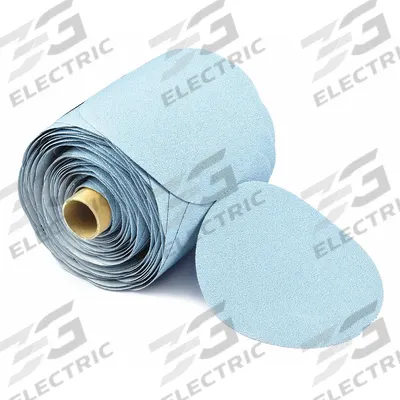 ARC ABRASIVES Sanding Disc: 5", NH, Aluminum Oxide, 80 Grit, D Wt Paper, AO - General Purpose Sanding Discs for All Metals