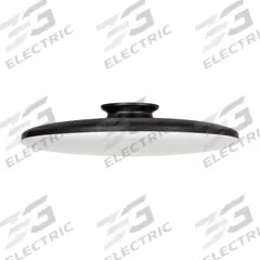 LED Flush Mount: 19 in Dia, Black, 4 1/2 in Ht, 2,900 lm, 3000K/3500K/4000K, 35 W, 120V AC, Skye (MPN SKYF19LAJD1BK). Key specifications — Voltage: 120V AC; Brand: AFX INC.; For Bulb Type: Integrated LED; Includes Bulb: Yes; Color Temperature: 3000K; Housing Finish/Color (Broad): Black.