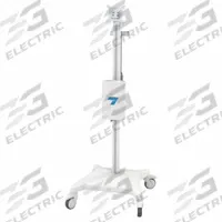 CAPSA HEALTHCARE Vesa Monitor Cart: Aluminum, (4) Swivel with Brake, White (MPN T2650). Key specifications — Material: Aluminum; Brand: CAPSA HEALTHCARE; Caster/Wheel Configuration: (4) Swivel with Brake; Cabinet Color: White.
