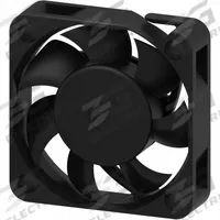 DAYTON Axial Fan: 8 cfm Airflow @ 0.000 in SP, 1 9/16 in Ht, 3/8 in Dp, Lead Wires, 12V DC, Plastic (MPN 855GZ9). Key specifications — Blade Material: Polybutylene Terephthalate; Housing Material: Plastic; Brand: DAYTON.