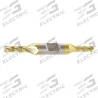 APPROVED VENDOR Square End Mill: Carbide, TiN Coated, Double End, 4 Flute, 1/2" Mill Dia, 1" LOC (MPN 239-001101)