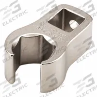 TEKTON Crowfoot Wrench: Steel, Satin Nickel, 3/8 in Drive Size, 1/2 in Head Size, 6 Points (MPN WCF15213). Key specifications — attr309661: Steel; attr309662: Satin Nickel; attr324934: TEKTON.