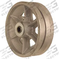 APPROVED VENDOR Caster Wheel: 4 in Wheel Dia., 2 in Wheel Wd, Iron, 700 lb Load Rating, Roller, Gray (MPN P-C-040X020/050R-VG1). Key specifications — Includes Spanner Bushing: Not Included; Wheel/Tread Material: Iron; Wheel/Tread Color: Gray; Brand: APPROVED VENDOR.