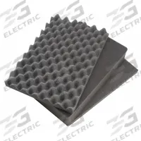 PELICAN Case Replacement Foam: 16 3/4 in x 11 1/8 in, 3/4 in_3 3/8 in Foam Thick, Plastic, 3 Inserts (MPN 1501). Key specifications — Compatible Manufacturer Model Number: 1500; Brand: PELICAN; Compatible Grainger Part Number: 13E455.