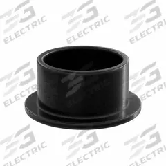 OILITE Flanged Sleeve Bearing: Vespel SP-21, 3/4 in Bore, 7/8 in OD, 1/2 in Overall Lg, Black (MPN VSPF-1214-04B). Key specifications — Brand: OILITE; Color: Black.