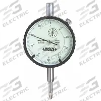 INSIZE Dial Indicator - Flat Back: 0 mm to 10 mm, Metric, Plunger, 0.017 mm Accuracy (MPN 2308-10FA). Key specifications — attr1184168: 2308-10FA; attr1184178: 0-100; attr1184223: INSIZE; attr1200883: Dial Indicator - Flat Back; attr1184177: 0.017 mm; attr1184208: Certificate Traceable to NIST.