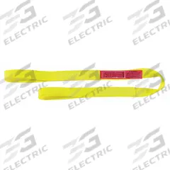 LIFT-ALL Web Sling: Type 3, Nylon, 2 ft Sling Lg, 8 1/2 in Eye Lg, 1 Plies (MPN EE1801NFX2). Key specifications — Sling Type: Type 3; Brand: LIFT-ALL; Tag Type: Standard Tag.