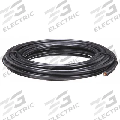 QUICKCABLE Battery Cable: SGT, 25 ft, 1 Conductor, 1 AWG, Black - Battery Cables
