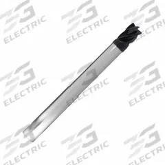 APPROVED VENDOR Square End Mill: Carbide, AlCrN Coated, 5 Flute, 3/8" Mill Dia, 1/2" LOC, 4" OAL (MPN 312122)