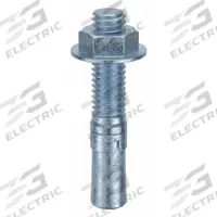 MKT FASTENING Wedge Anchor: 2 1/4 in Overall Lg, 3/8 in Dia, 3/8"-16 Thread Size, Steel, 20 PK (MPN 2638214). Key specifications — Brand: MKT FASTENING; Anchor Type: Wedge; Finish Type: Zinc Plated.