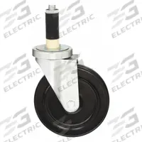 DAYTON Replacement Caster: For 5AHD6/5AHD7/5AHD8/5AHD9/5AHE0/5AHE1/5AHE2/5AHE3/5AHE4/5AHE5, Black (MPN MH5AHD602G). Key specifications — Material: Rubber; Color: Black; Finish: Zinc Plated; For Use With Mfr. Model Number: 5AHD9; Manufacturer Part Number: MH5AHD602G; Brand: DAYTON; For Use With Grainger Item Number: 5AHD6; Accessory Type: Caster.
