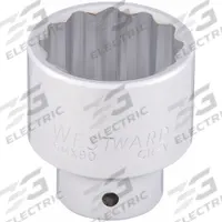WESTWARD Socket: Metric, 3/4 in Drive Size, 42 mm Socket Size, 12-Point, Std, Chrome, Socket (MPN 20HW70). Key specifications — attr1204417: WESTWARD; attr1204392: Chrome.