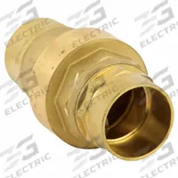 BONOMI Valve: Swing, Inline Valve Body, 2 in Pipe Size, Sweat x Sweat, Brass, Female, Sweat, Sweat (MPN 100712LF-2"). Key specifications — Brand: BONOMI.