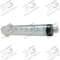HENKE-JECT 3-Part Disposable Syringe: 30 mL Capacity - mL, Luer Lock, Polypropylene, Polypropylene (MPN RL30HJ). Key specifications — Attachment Type: Luer Lock; Plunger Material: Polypropylene/Polyisoprene Rubber; Sterile/Non-Sterile: Sterile; Tip Material: Polypropylene; Barrel Material: Polypropylene; Brand: HENKE-JECT; Compatible Needles: Sharp, Tri-Bevel Needles; Includes Needles: No.