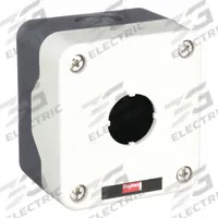 DAYTON Push Button Enclosure: 22mm, 1 Holes, Non-Metallic, NEMA 4/4X (MPN 32W279). Key specifications — Brand: DAYTON; Environments & Applications: Washdown-Corrosion-Resistant.