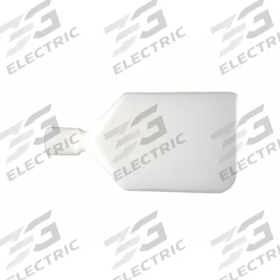 VIKAN Paddle Scraper: 8 3/4 in Overall Lg, 1 1/4 in Blade Lg - Polypropylene Hygienic Stiff Paddle Scrapers
