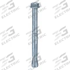 MKT FASTENING Wedge Anchor Bolt: 177 mm Overall Lg, 18 mm Dia, M12 Thread Size, Steel, Steel, 20 PK (MPN M14335301). Key specifications — Brand: MKT FASTENING; Anchor Type: Wedge; Finish Type: Zinc Plated.