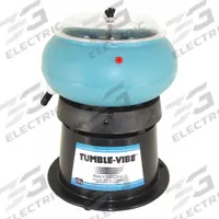 RAYTECH Vibratory Tumbler System: 0.1 cu ft Capacity, Drain Included (MPN 23009R). Key specifications — Tumbler Operation: Wet/Dry; Bowl Amplitude: Fixed; Brand: RAYTECH; Tumbler Design: Drain.