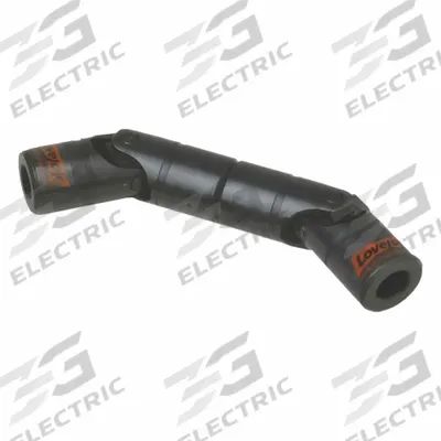 LOVEJOY Universal Joint: Carbon Steel, DD-1B, Round, 1/4 in Bore Dia, 3 1/2 in Overall Lg - General Purpose Universal Joints for Round Shafts