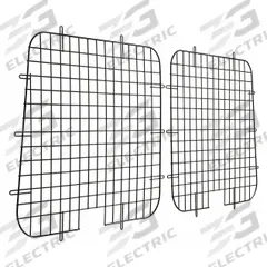 WEATHER GUARD Van Window Screen: Van Window Screen, Steel, 23 13/100 in Overall Wd, Black (MPN 88022). Key specifications — Color: Black; Product Type: Van Window Screen; Material: Steel; Brand: WEATHER GUARD.