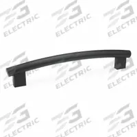 JW WINCO Pull Handle: Threaded Holes, Aluminum, Black, 23.62 in Mounting Hole Center to Center (MPN 30W600X23AK). Key specifications — Screw Size: M8; Brand: JW WINCO; Color: Black; _Leg Style: Black Powder-Coated Aluminum.