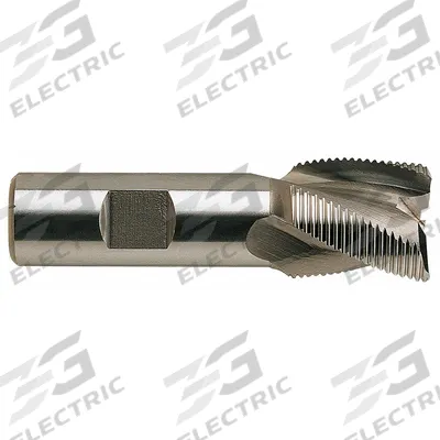 YG-1 Roughing End Mill: Cobalt, TiN Coated, 3 Flute, Fine Pitch, 1/2" Mill Dia - General Purpose Cobalt Roughing End Mills