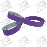 3M CUBITRON 3 Sanding Belt: 3 in W x 138 in L, Ceramic, 60 Grit, YF Wt Polyester Backing, 1184F (MPN 7100360239). Key specifications — Series: 1184F; Brand: 3M CUBITRON 3.