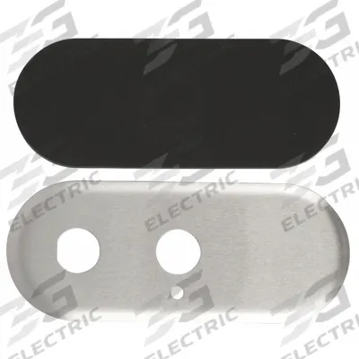 BESTCARE Escutcheon: For WH3376 Series, Stainless Steel, Unfinished Finish - Faucet Escutcheons