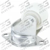 APPROVED VENDOR Plate Caster: 6 in Wheel Dia., 1 3/8 in Wheel Wd, 3 3/4 in Mounting Ht, Hole, Nylon (MPN P19S-N58K-DZ). Key specifications — Wheel Bearing Type: Ball; Brand: APPROVED VENDOR; Caster Type: Swivel.