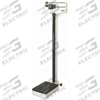 RICE LAKE WEIGHING SYSTEMS Medical Scale: Mechanical, kg/lb - Physician Scales
