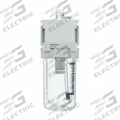 SMC Lubricator: 1/4 in NPT, 1 MPa Max Op Pressure, 60°C Max Op Temp, Plastic Bowl - SMC FRL Air Lubricators