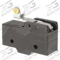 OMRON Snap Action Switch: Hinge Roller Lever Actuator, 1NO/1NC, Screw (MPN Z-15GW22-B7-K). Key specifications — AC Contact Rating: 15 A @ 250 V; Electrical Connection: Screw; Series: Z; Brand: OMRON.