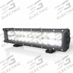 ECCO Vehicle Work Light: Rectangular, Flood/Spot, LED, Bolt, Blunt Cut Wires, Universal, Black (MPN EW3214). Key specifications — Housing Color: Black; Brand: ECCO; Mount Type: Bolt; Electrical Connection: Blunt Cut Wires; Installation Type: Permanent.