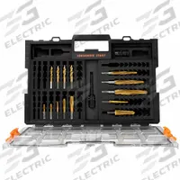 HOLEMAKER TECHNOLOGY STAKIT ETOP4 Impact Kit: 14 Pc, 1/4"-20 to 5/8"-11 Taps, 5/16" to 27/64" Drills (MPN STC-ETOP4-IK02). Key specifications — attr1300596: Straight Flute; attr1300608: HOLEMAKER TECHNOLOGY.