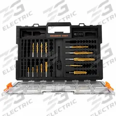 HOLEMAKER TECHNOLOGY STAKIT ETOP4 Impact Kit: 14 Pc, 1/4"-20 to 5/8"-11 Taps, 5/16" to 27/64" Drills (MPN STC-ETOP4-IK02). Key specifications — attr1300596: Straight Flute; attr1300608: HOLEMAKER TECHNOLOGY.